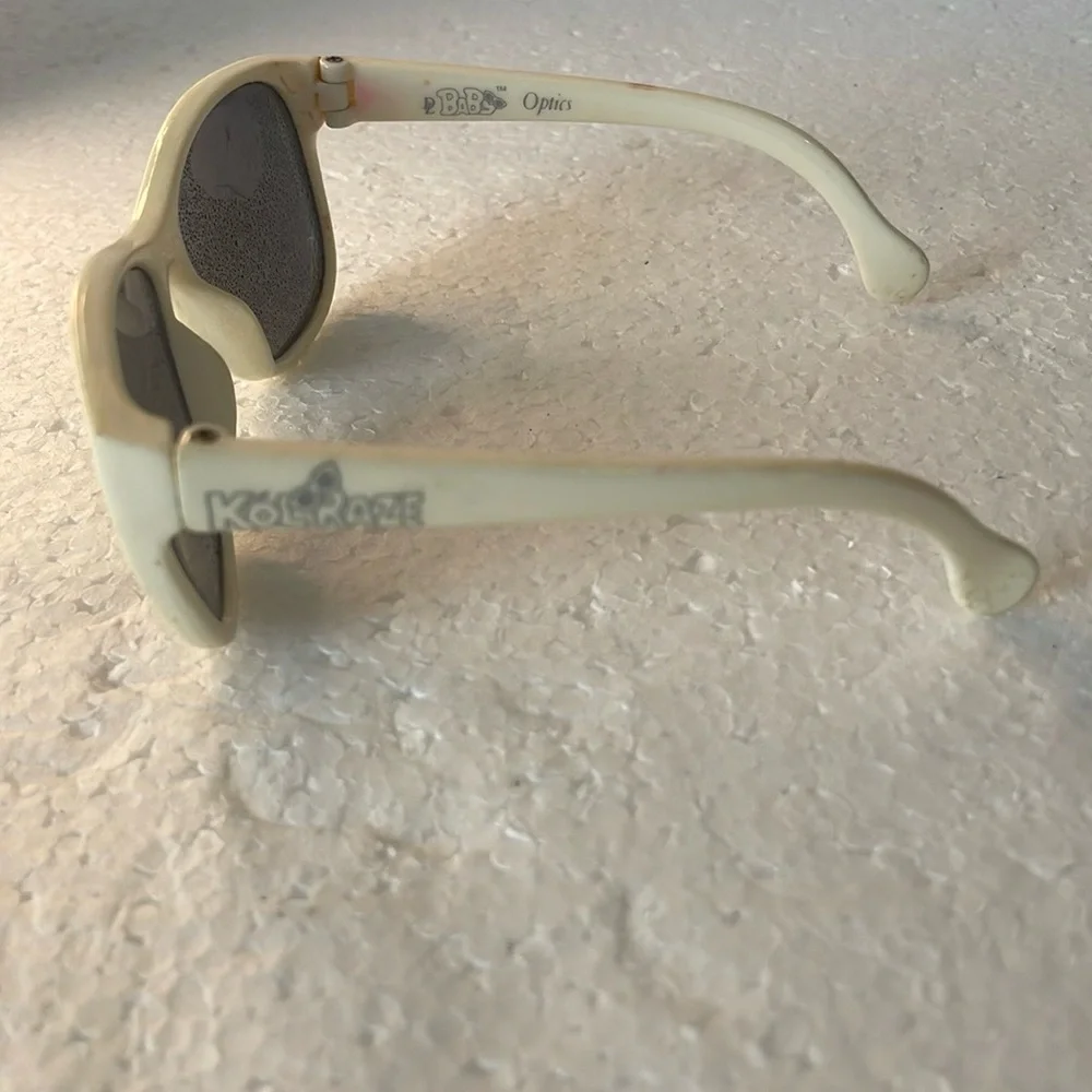 Babs Optic Kol Raze Sunglasses white plastic baby boy or a girl